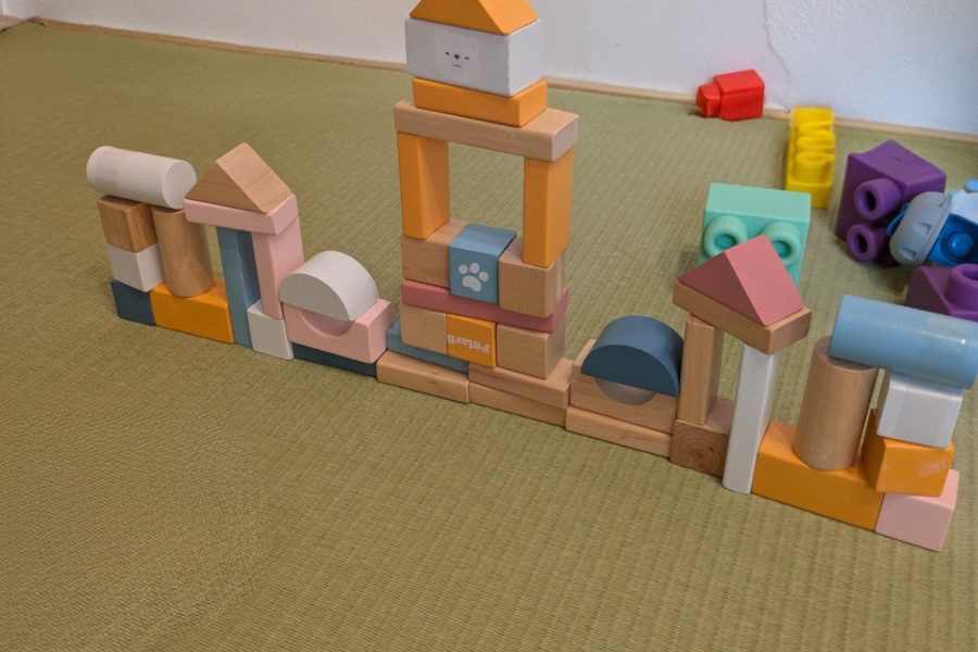 積み木のお城