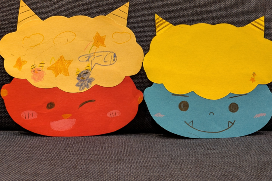 『手作りオニ、どんなオニ？』